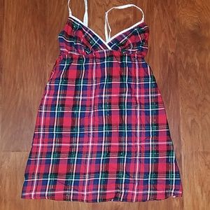 Plaid Victoria Secret Nightgown